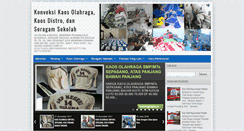 Desktop Screenshot of kaos-olahraga.com